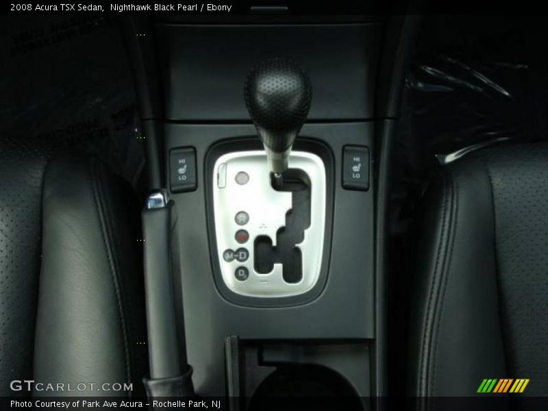 Nighthawk Black Pearl / Ebony 2008 Acura TSX Sedan