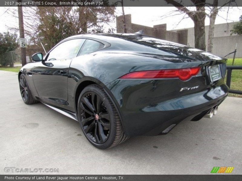 British Racing Green / Jet 2017 Jaguar F-TYPE S Coupe