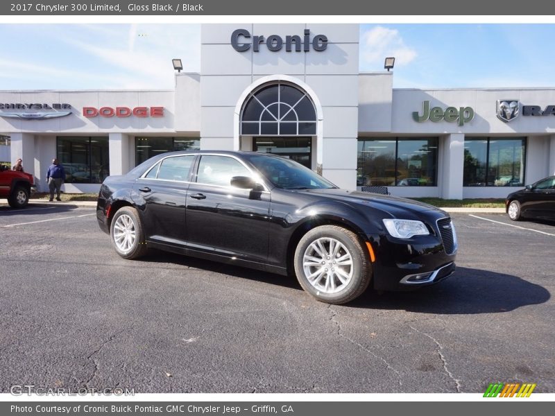 Gloss Black / Black 2017 Chrysler 300 Limited