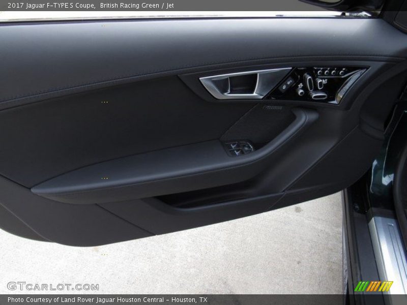 British Racing Green / Jet 2017 Jaguar F-TYPE S Coupe