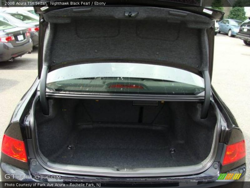Nighthawk Black Pearl / Ebony 2008 Acura TSX Sedan