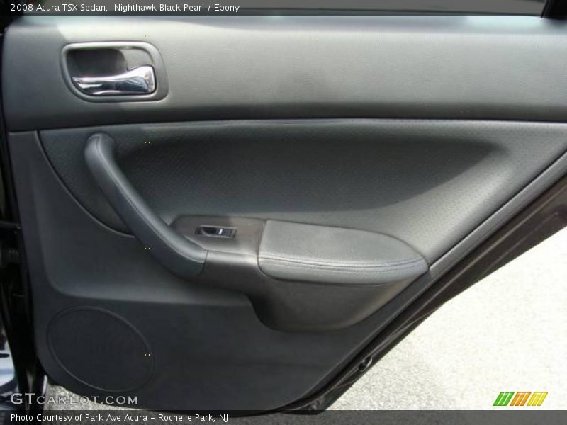 Nighthawk Black Pearl / Ebony 2008 Acura TSX Sedan