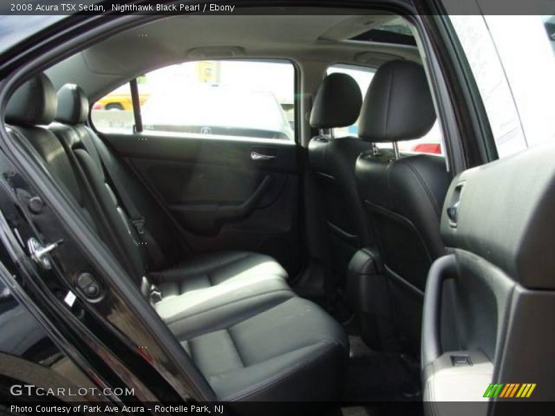 Nighthawk Black Pearl / Ebony 2008 Acura TSX Sedan