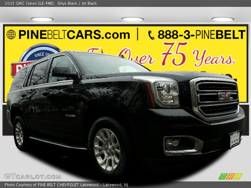 Onyx Black / Jet Black 2015 GMC Yukon SLE 4WD