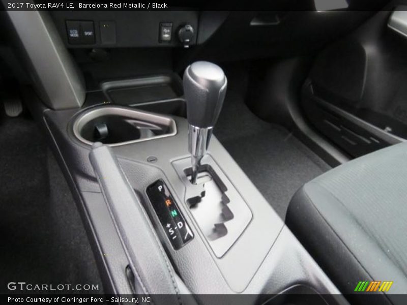Barcelona Red Metallic / Black 2017 Toyota RAV4 LE