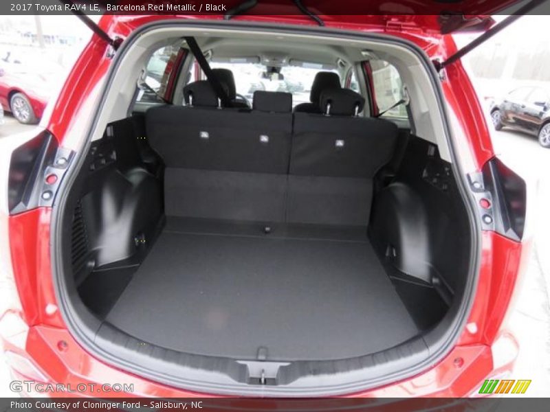 Barcelona Red Metallic / Black 2017 Toyota RAV4 LE