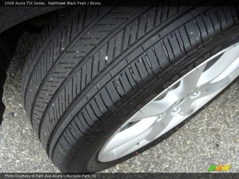 Nighthawk Black Pearl / Ebony 2008 Acura TSX Sedan