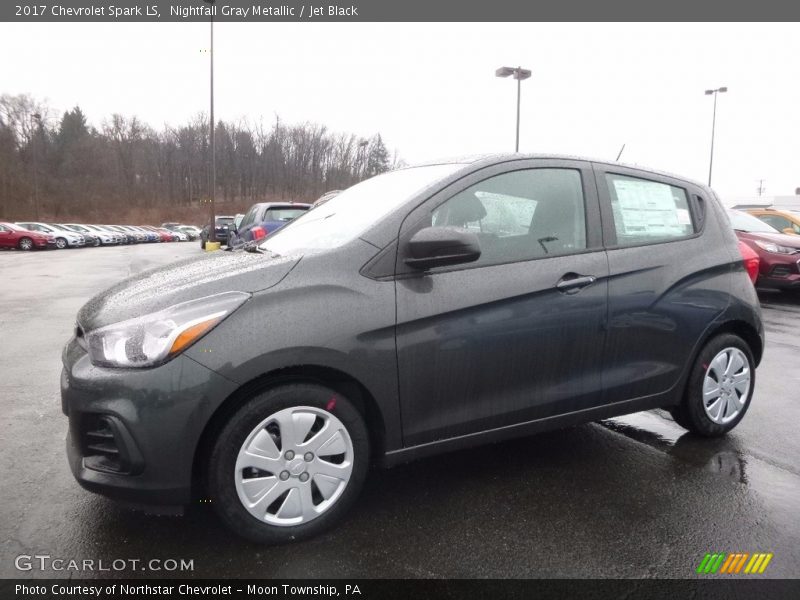 Nightfall Gray Metallic / Jet Black 2017 Chevrolet Spark LS