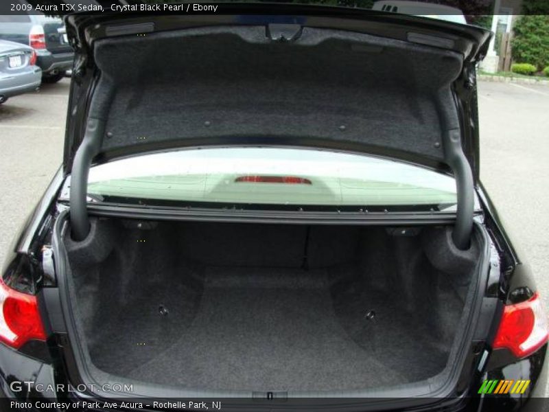Crystal Black Pearl / Ebony 2009 Acura TSX Sedan