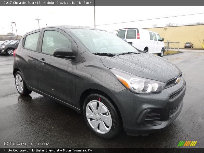 Nightfall Gray Metallic / Jet Black 2017 Chevrolet Spark LS