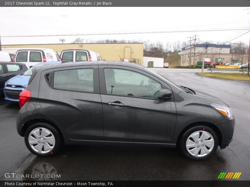Nightfall Gray Metallic / Jet Black 2017 Chevrolet Spark LS