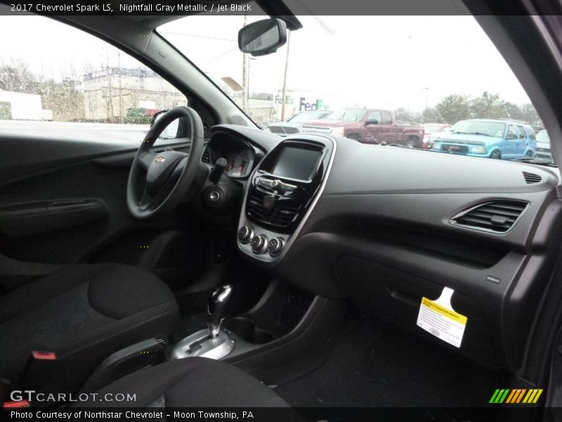 Nightfall Gray Metallic / Jet Black 2017 Chevrolet Spark LS