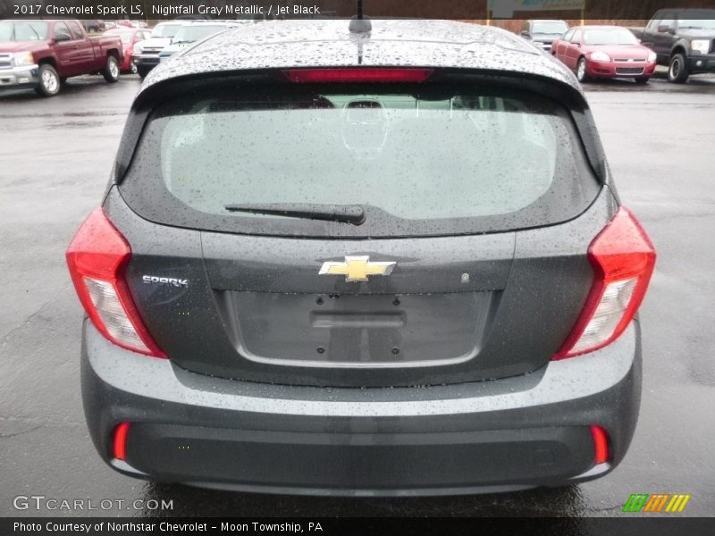 Nightfall Gray Metallic / Jet Black 2017 Chevrolet Spark LS