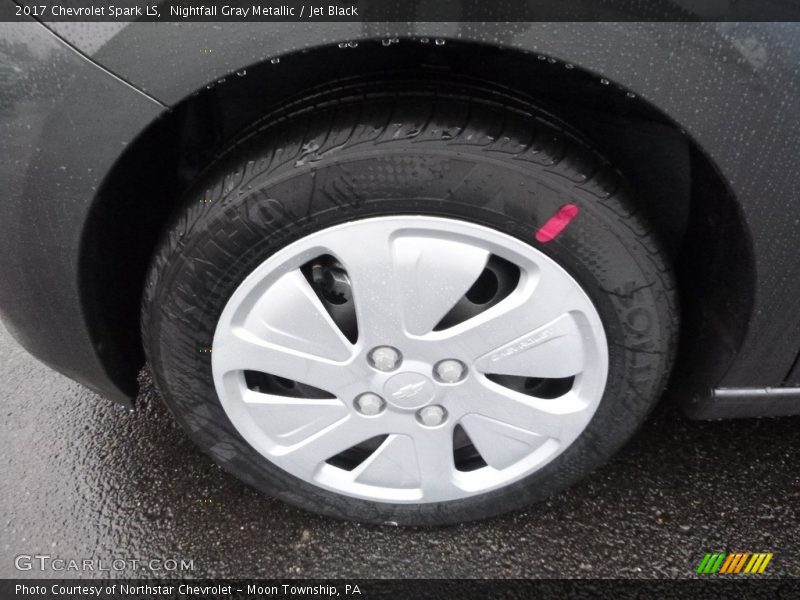 Nightfall Gray Metallic / Jet Black 2017 Chevrolet Spark LS