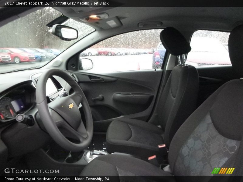 Nightfall Gray Metallic / Jet Black 2017 Chevrolet Spark LS