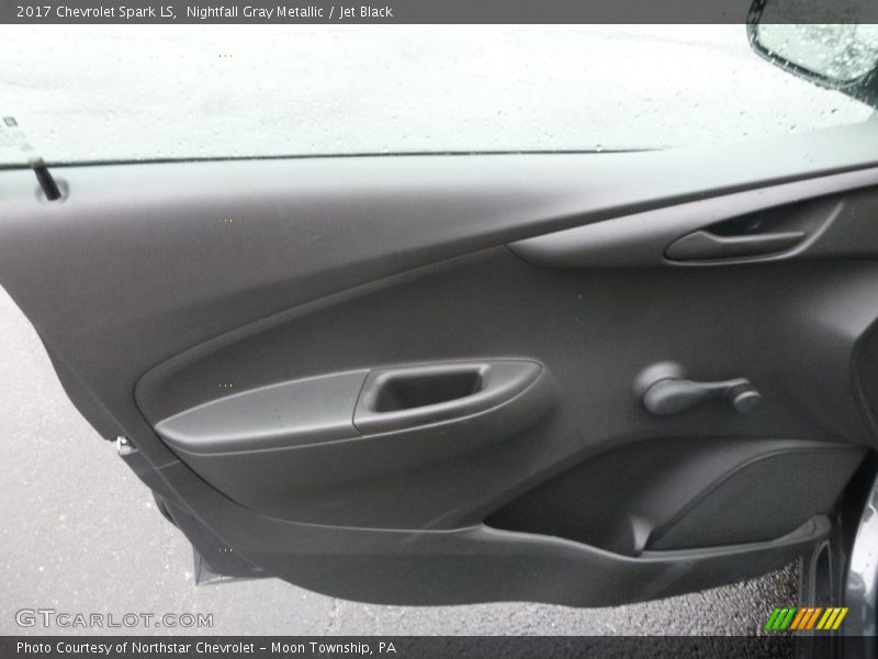 Nightfall Gray Metallic / Jet Black 2017 Chevrolet Spark LS