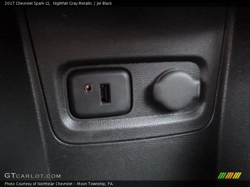 Nightfall Gray Metallic / Jet Black 2017 Chevrolet Spark LS