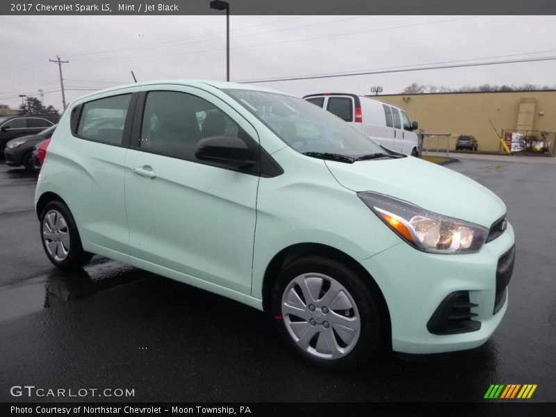Mint / Jet Black 2017 Chevrolet Spark LS
