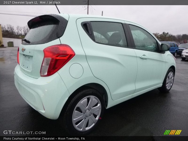 Mint / Jet Black 2017 Chevrolet Spark LS