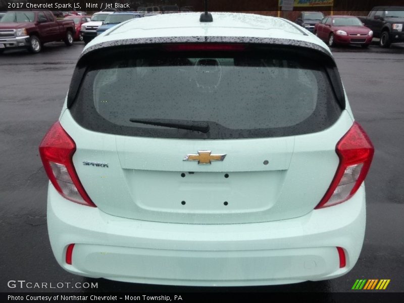 Mint / Jet Black 2017 Chevrolet Spark LS