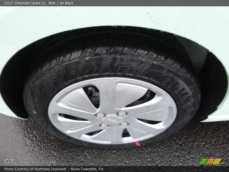 Mint / Jet Black 2017 Chevrolet Spark LS