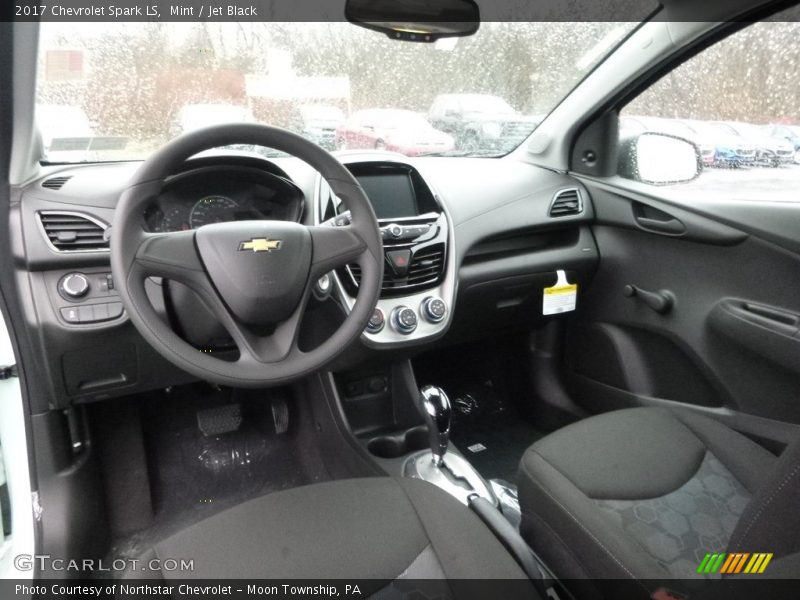 Mint / Jet Black 2017 Chevrolet Spark LS