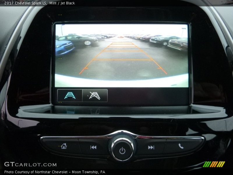 Mint / Jet Black 2017 Chevrolet Spark LS