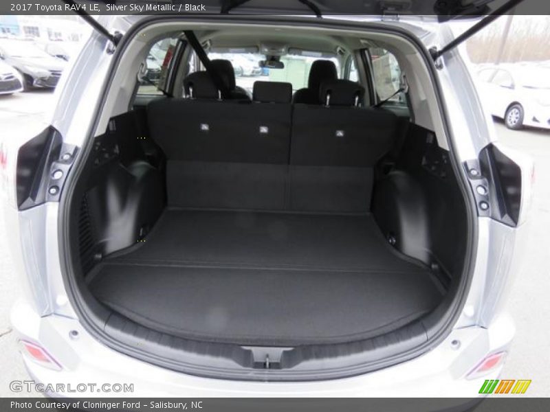Silver Sky Metallic / Black 2017 Toyota RAV4 LE