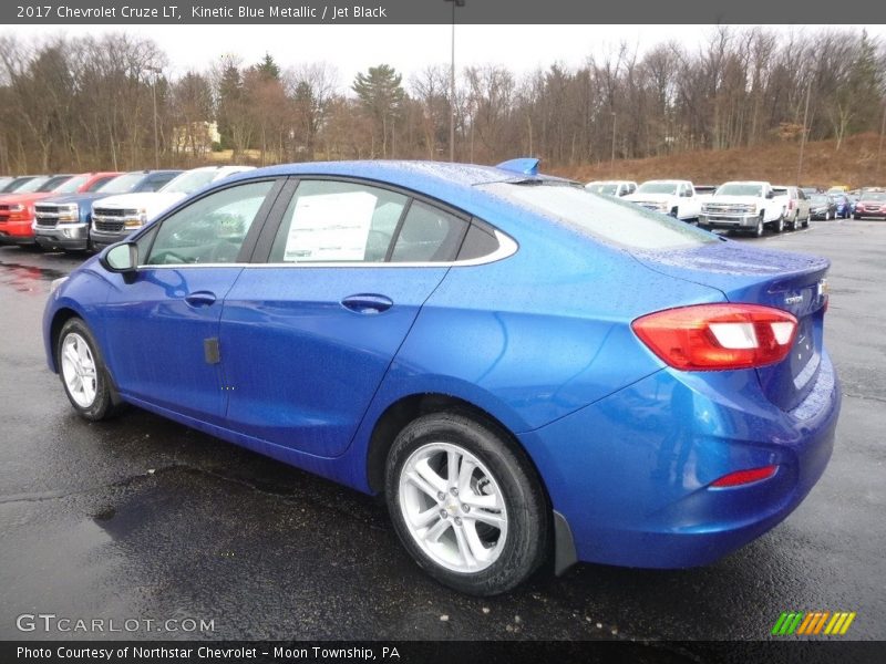 Kinetic Blue Metallic / Jet Black 2017 Chevrolet Cruze LT