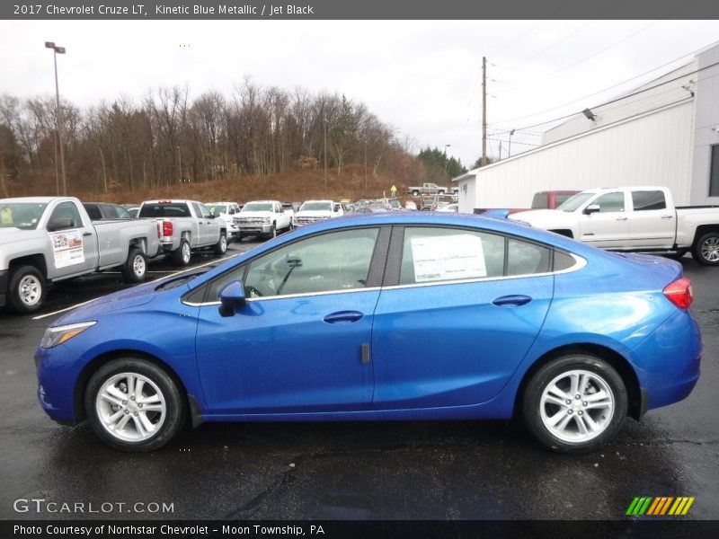Kinetic Blue Metallic / Jet Black 2017 Chevrolet Cruze LT