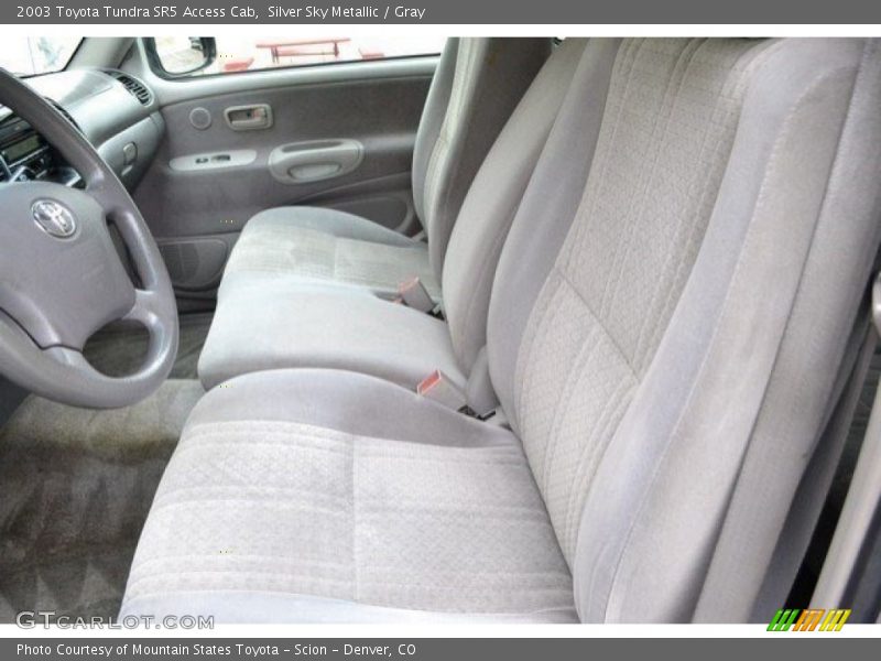 Silver Sky Metallic / Gray 2003 Toyota Tundra SR5 Access Cab