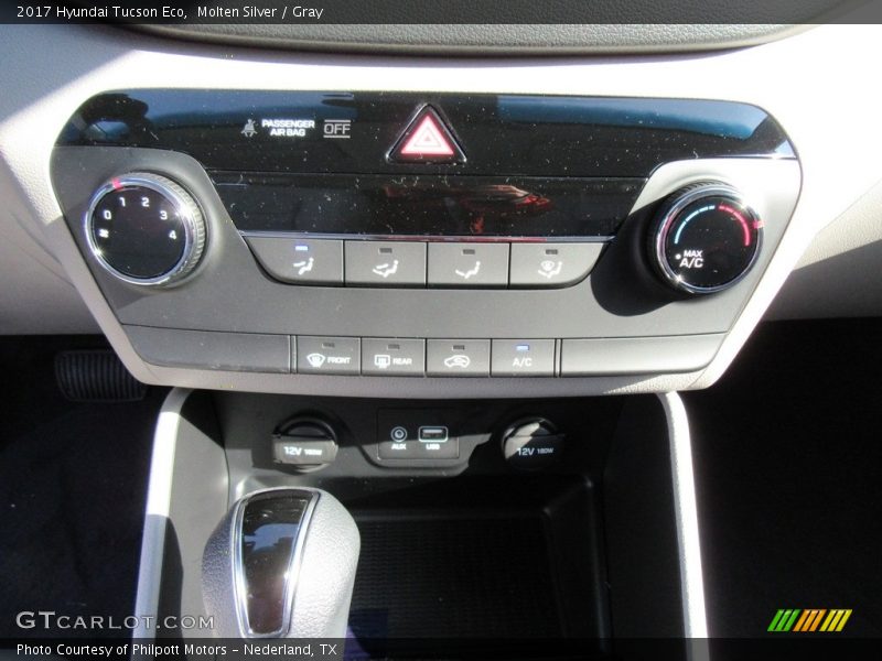 Controls of 2017 Tucson Eco