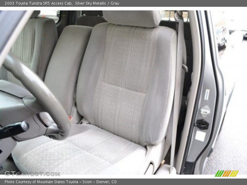 Silver Sky Metallic / Gray 2003 Toyota Tundra SR5 Access Cab
