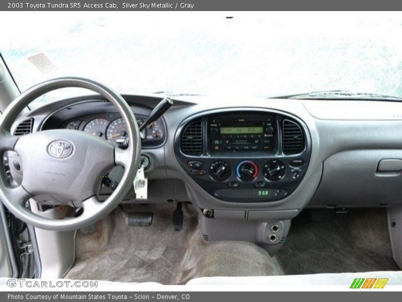 Silver Sky Metallic / Gray 2003 Toyota Tundra SR5 Access Cab