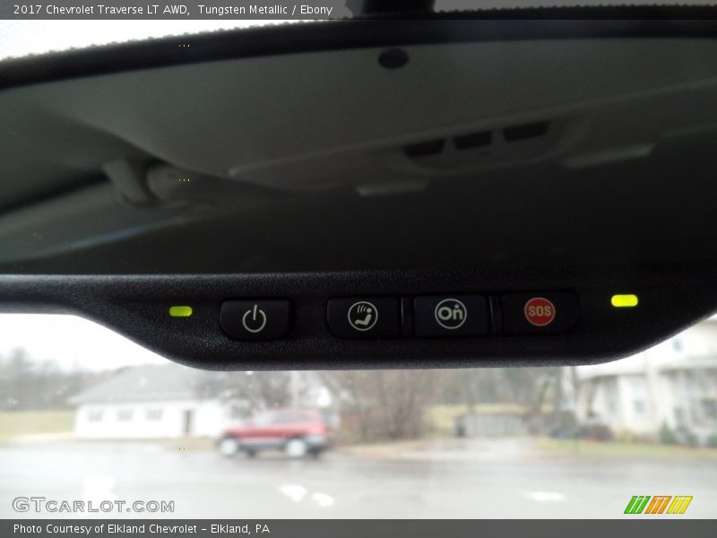 Tungsten Metallic / Ebony 2017 Chevrolet Traverse LT AWD