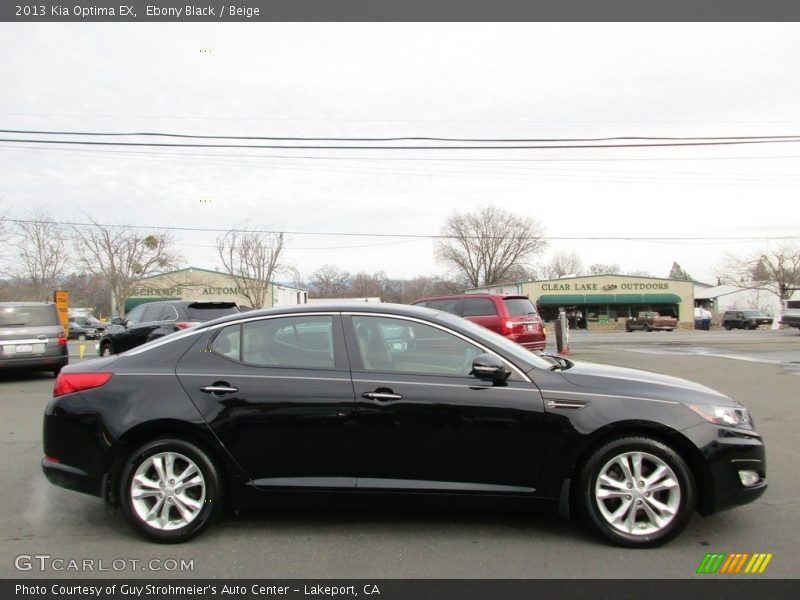 Ebony Black / Beige 2013 Kia Optima EX