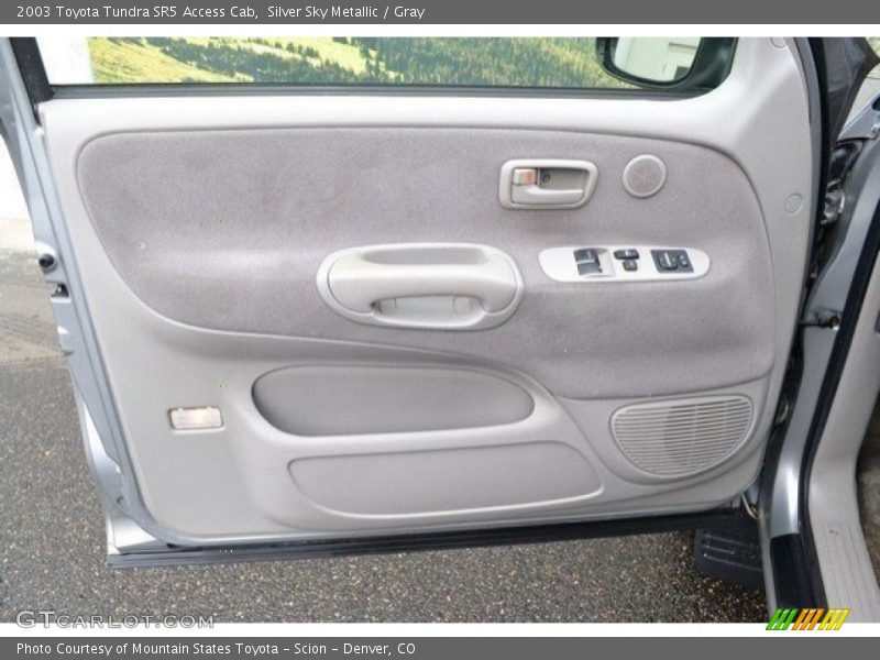 Silver Sky Metallic / Gray 2003 Toyota Tundra SR5 Access Cab