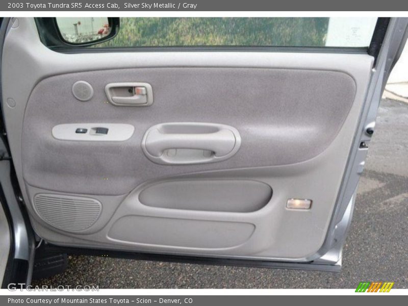Silver Sky Metallic / Gray 2003 Toyota Tundra SR5 Access Cab