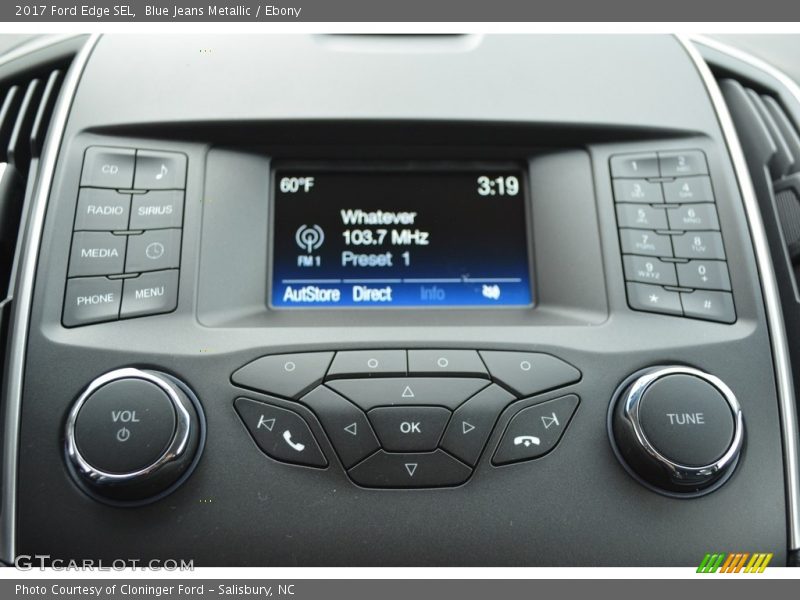 Controls of 2017 Edge SEL