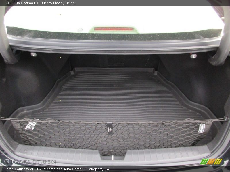 Ebony Black / Beige 2013 Kia Optima EX