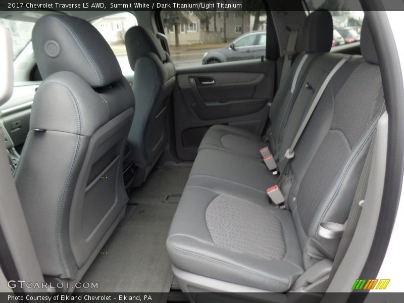 Summit White / Dark Titanium/Light Titanium 2017 Chevrolet Traverse LS AWD