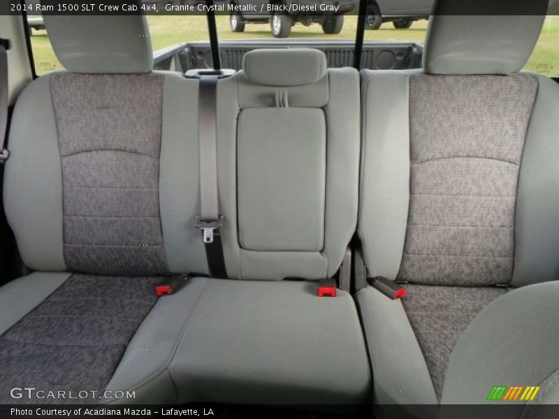 Granite Crystal Metallic / Black/Diesel Gray 2014 Ram 1500 SLT Crew Cab 4x4