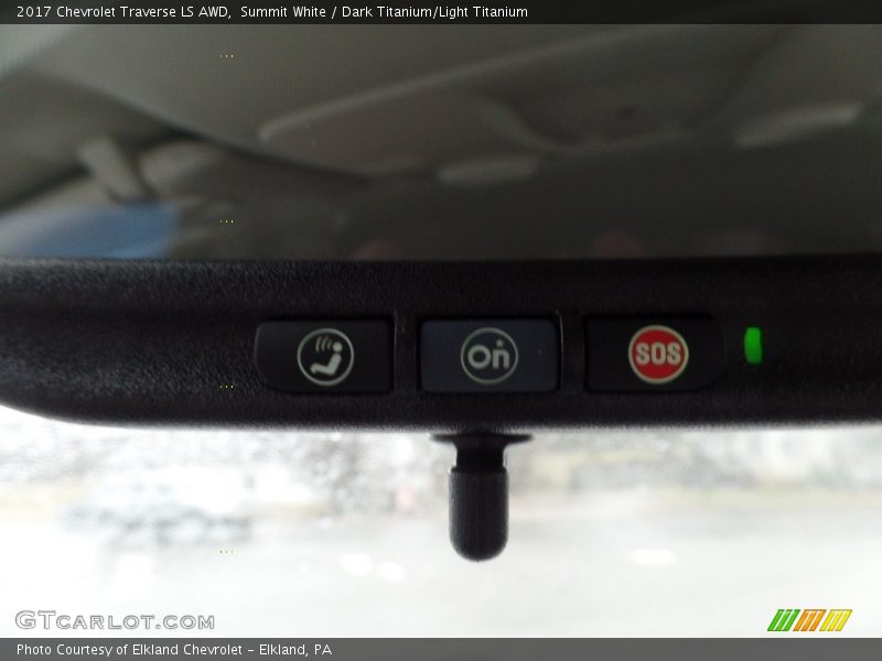 Summit White / Dark Titanium/Light Titanium 2017 Chevrolet Traverse LS AWD