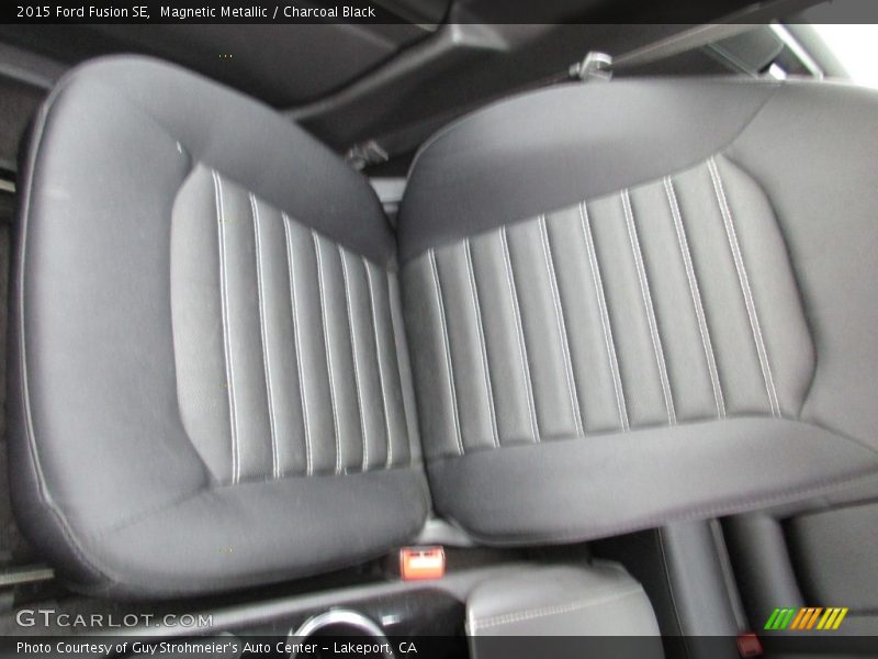 Magnetic Metallic / Charcoal Black 2015 Ford Fusion SE