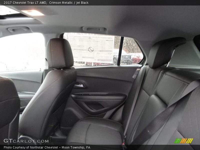 Crimson Metallic / Jet Black 2017 Chevrolet Trax LT AWD