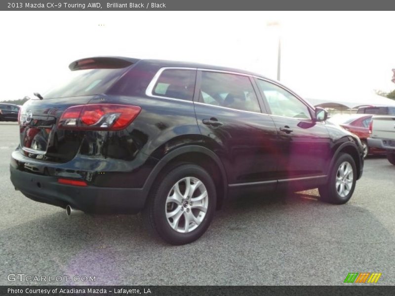 Brilliant Black / Black 2013 Mazda CX-9 Touring AWD