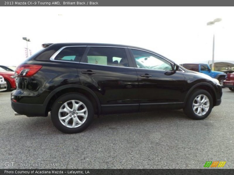 Brilliant Black / Black 2013 Mazda CX-9 Touring AWD