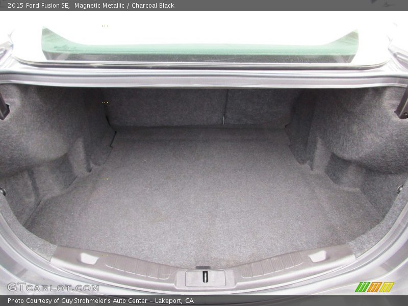 Magnetic Metallic / Charcoal Black 2015 Ford Fusion SE
