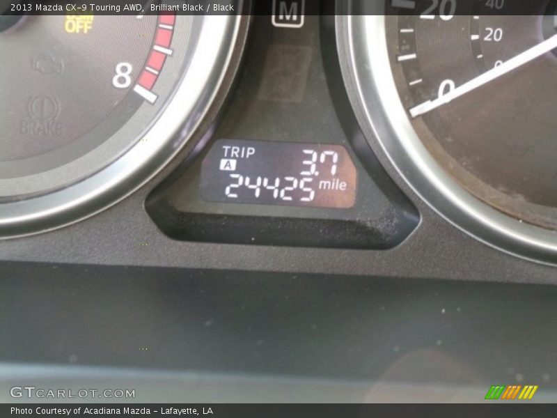 Brilliant Black / Black 2013 Mazda CX-9 Touring AWD