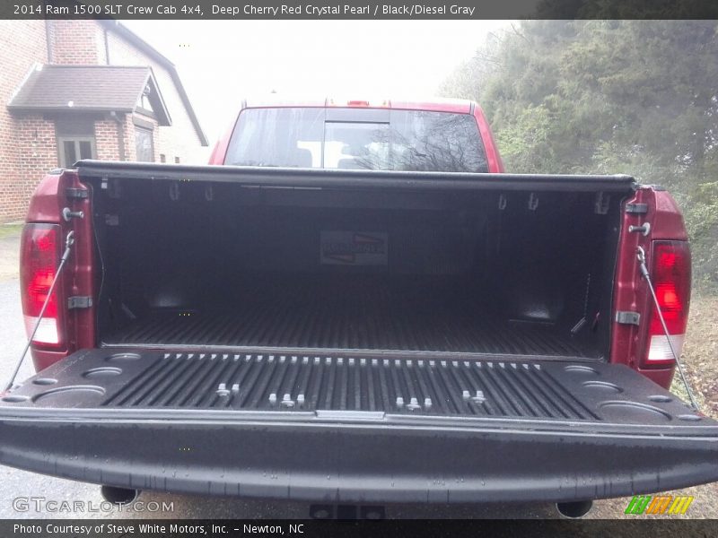 Deep Cherry Red Crystal Pearl / Black/Diesel Gray 2014 Ram 1500 SLT Crew Cab 4x4